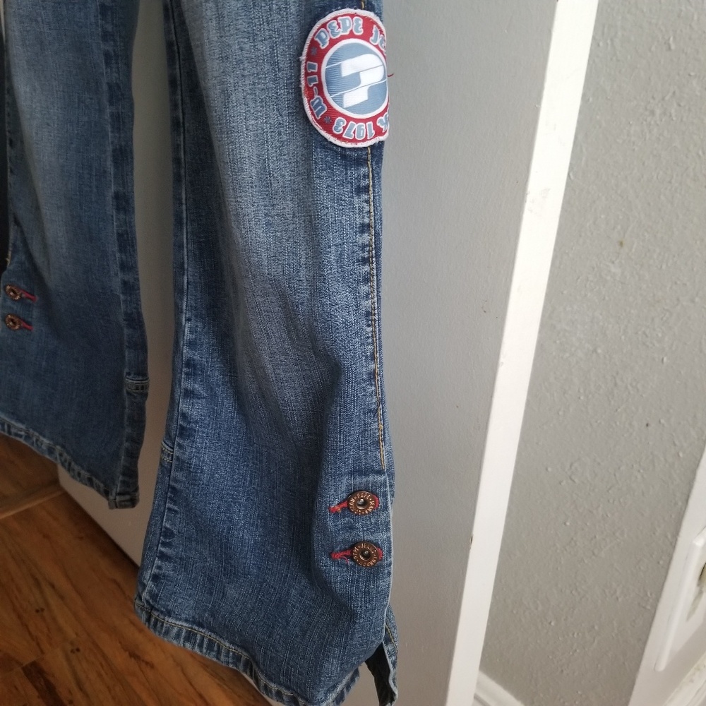Pepe Jeans London patchwork denim coveralls - Picture 4 of 6